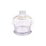 BASE CRISTAL GOLDEN LINES 14CM